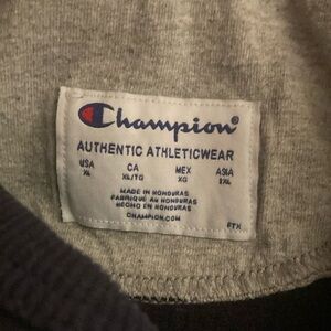 Navy blue champion crewneck sweater